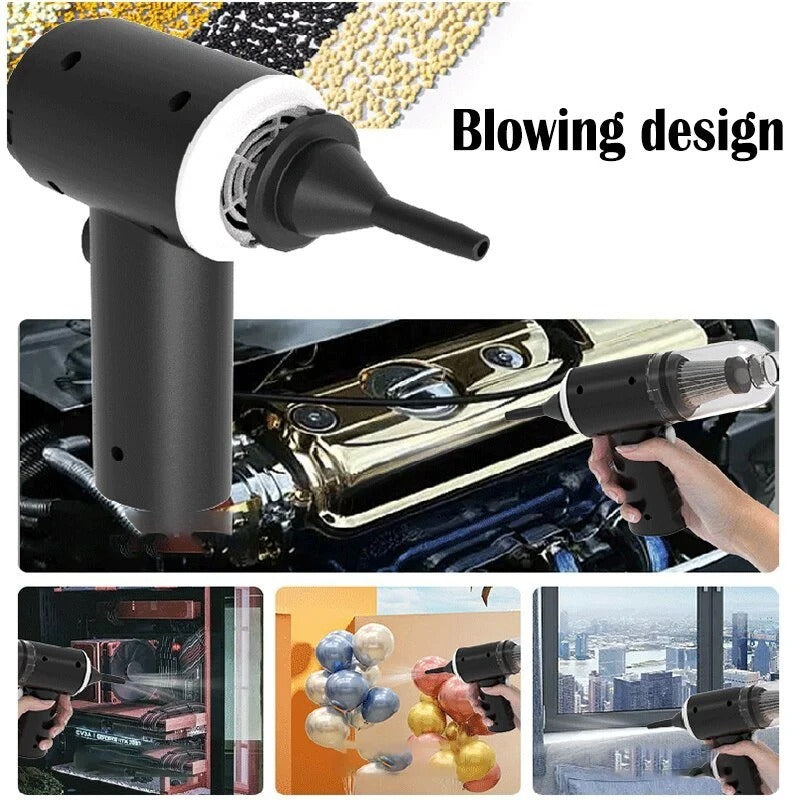 2-in-1 Smart Handheld Vacuum & Air Blower